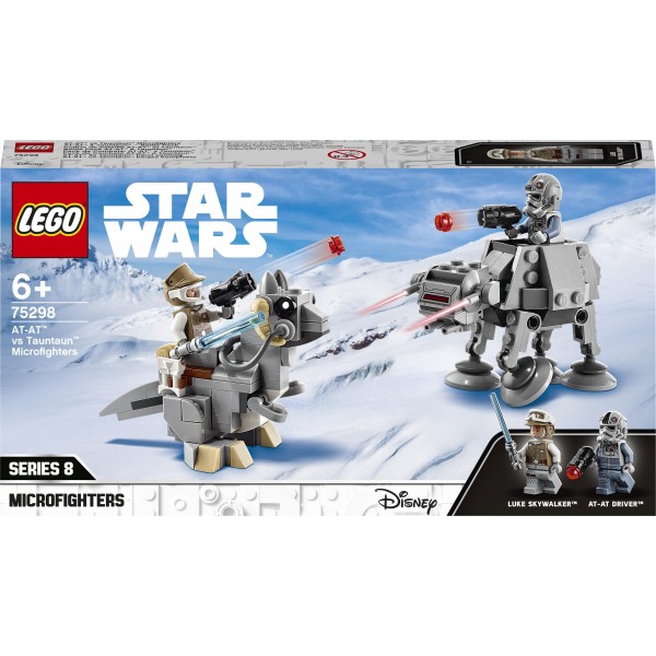 LEGO Star Wars Конструктор Микроистебители AT-AT против тонтона 75298