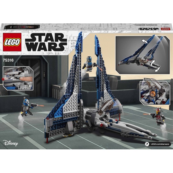 LEGO Star Wars Конструктор Звездный истребитель мандалорцев 75316