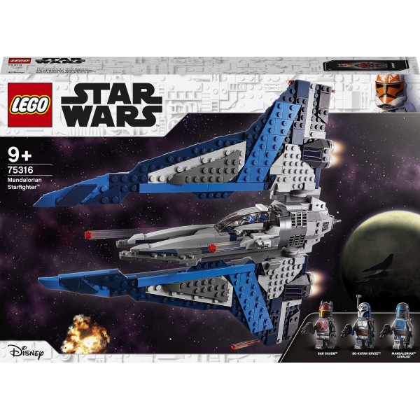 LEGO Star Wars Конструктор Звездный истребитель мандалорцев 75316