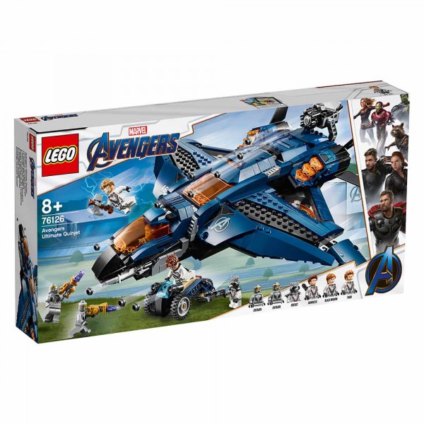 LEGO Super Heroes Конструктор MarvelКвинджет Мстителей 76126