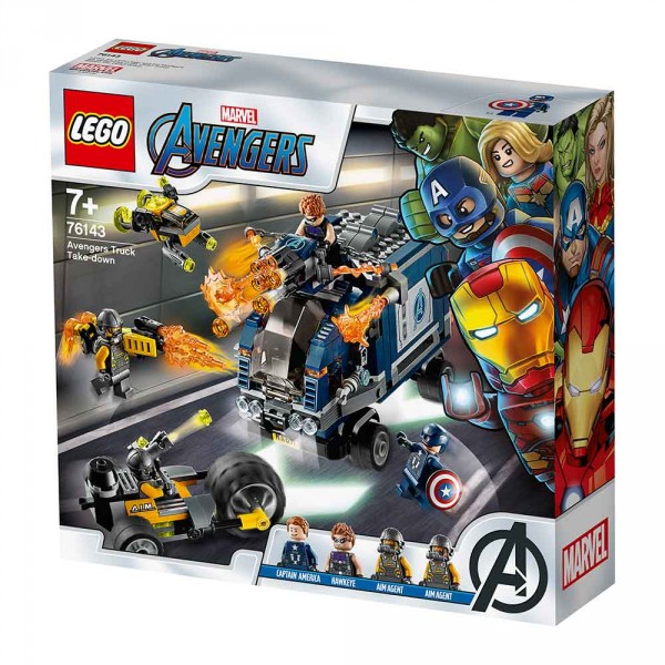 LEGO Super Heroes Конструктор "Мстители Нападение на грузовик" 76143