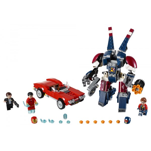 LEGO Super Heroes Залізна Людина: Сталевий удар в Детрой 76077