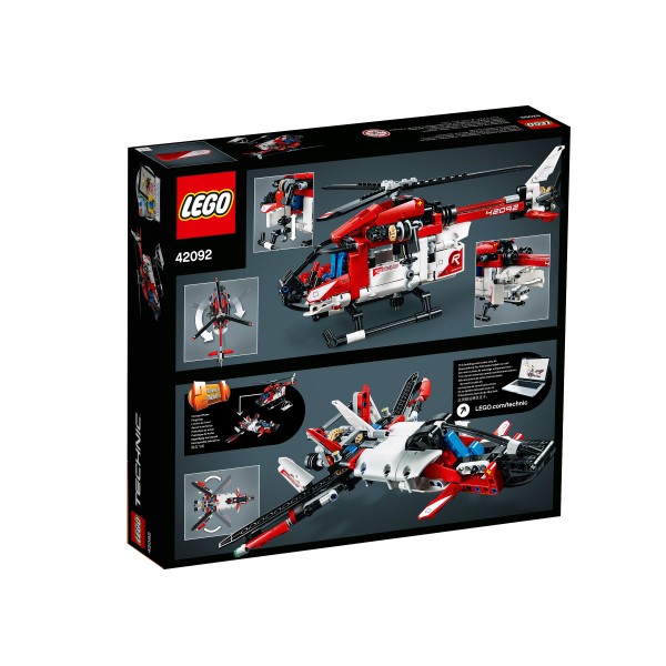 LEGO Technic Конструктор Спасательный вертолёт 42092