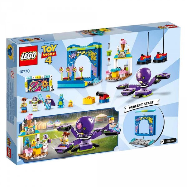LEGO Toy Story 4 Конструктор Парк аттракционов Базза и Вуди 10770