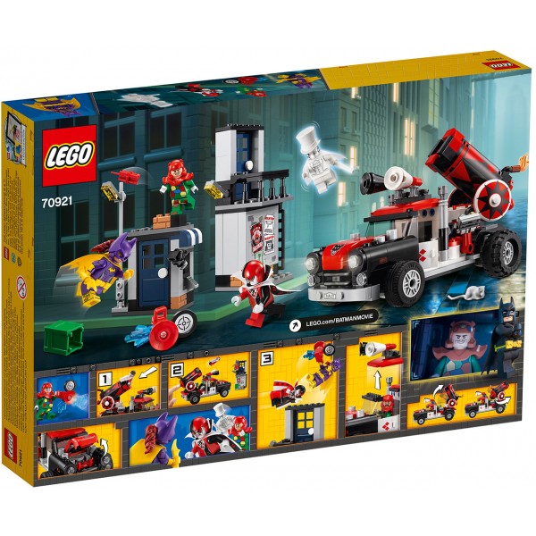 LEGO Batman Movie Конструктор Пушечное нападение Харли Квинн 70921