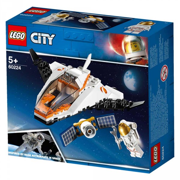 LEGO City Конструктор ЛЕГО Миссия по ремонту спутника 60224