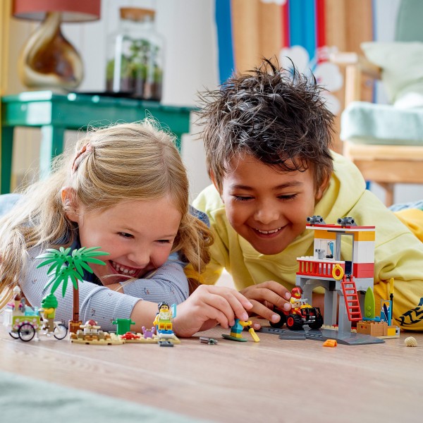 LEGO City Конструктор Пост спасателей на пляже 60328