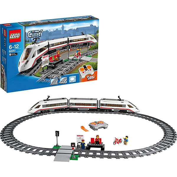 LEGO City Trains Скоростной пассажирский поезд 60051