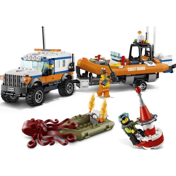 LEGO City Внедорожник 4х4 команды быстрого реагирования 60165