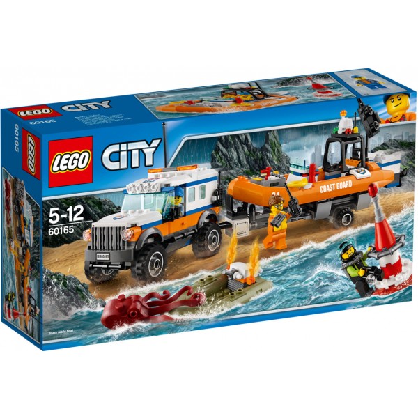 LEGO City Внедорожник 4х4 команды быстрого реагирования 60165