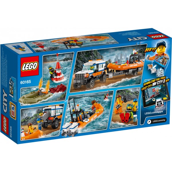 LEGO City Внедорожник 4х4 команды быстрого реагирования 60165