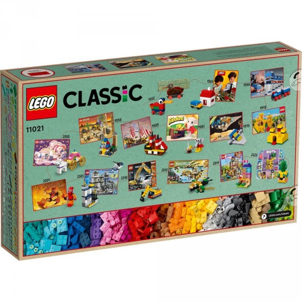 LEGO Classic Конструктор 90 лет игры 11021
