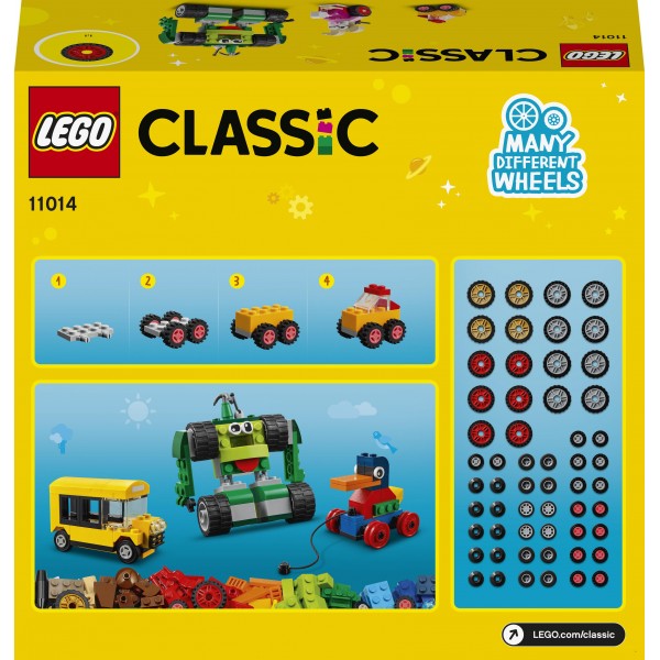 LEGO Classic Конструктор Кубики й колеса 11014