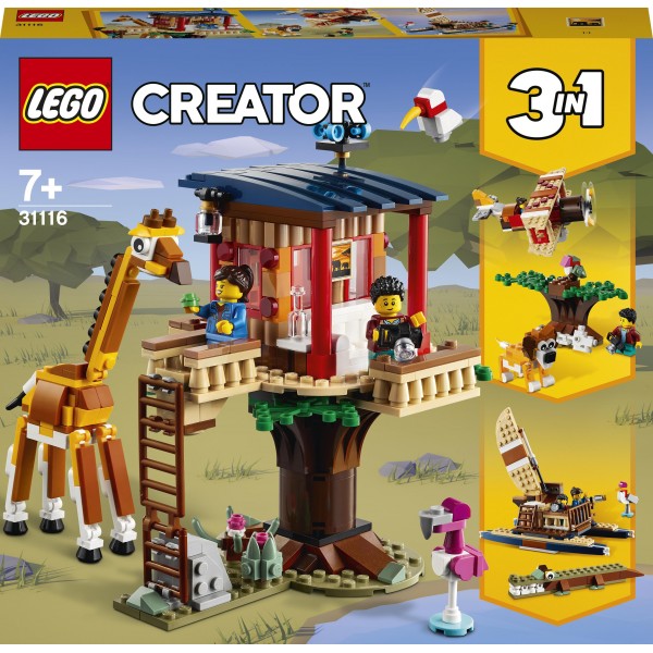 LEGO Creator Домик на дереве во время сафари 31116