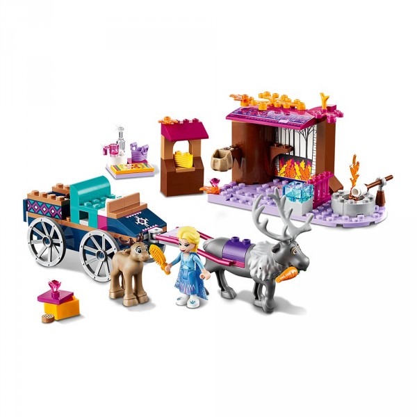 LEGO Disney Princess Конструктор Дорожные приключения Эльзы 41166