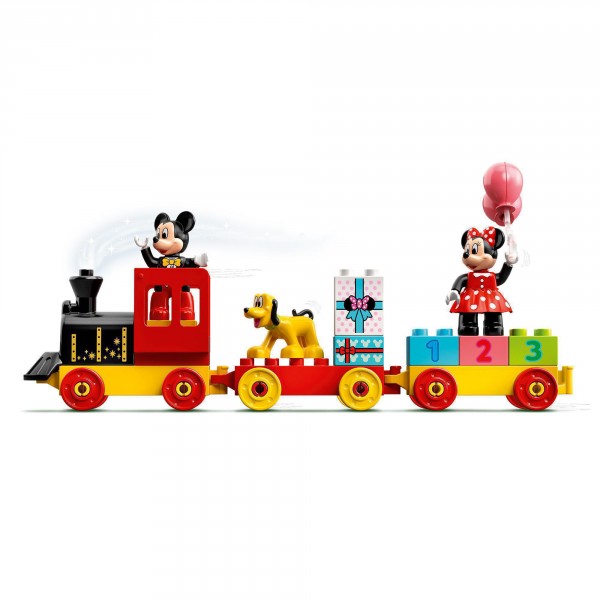 LEGO DUPLO Конструктор Disney Праздничный поезд Микки и Минни 10941