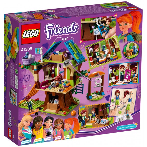 LEGO Friends Конструктор Домик на дереве Мии 41335