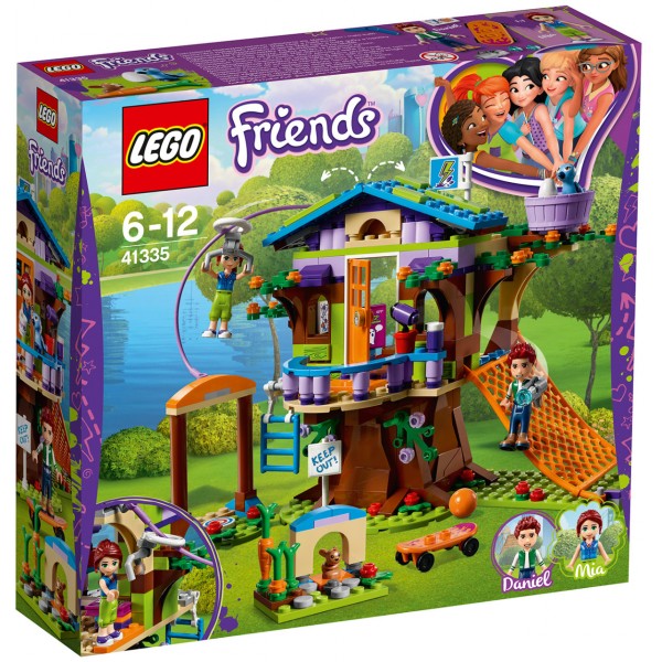 LEGO Friends Конструктор Домик на дереве Мии 41335
