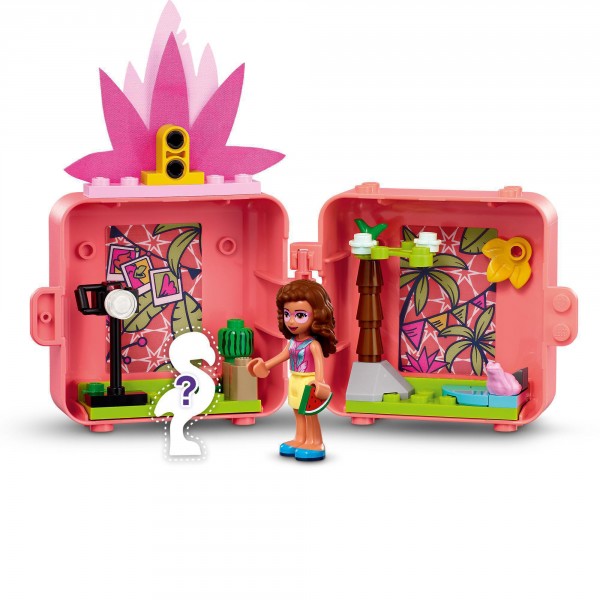 LEGO Friends Конструктор Куб Оливии с фламинго 41662