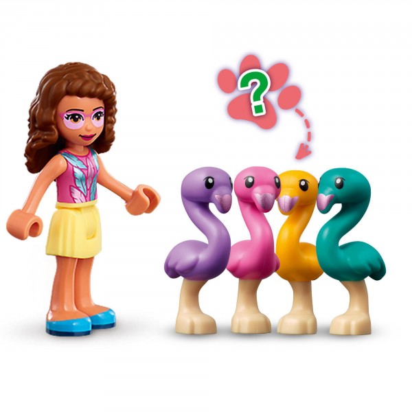 LEGO Friends Конструктор Куб Оливии с фламинго 41662