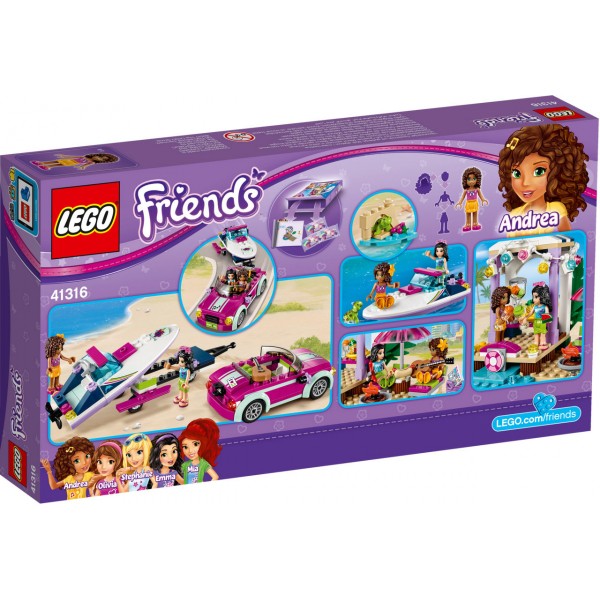 LEGO Friends Скоростной катер Андреа 41316