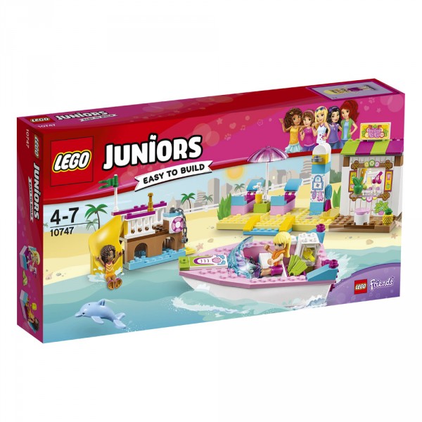 LEGO Juniors День на пляже с Андреа и Стефани 10747