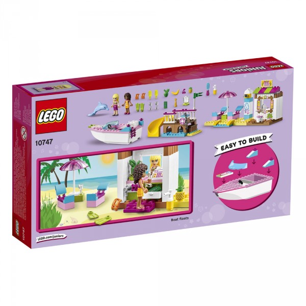 LEGO Juniors День на пляже с Андреа и Стефани 10747