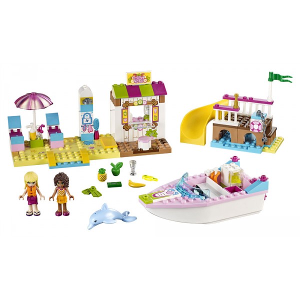 LEGO Juniors День на пляже с Андреа и Стефани 10747