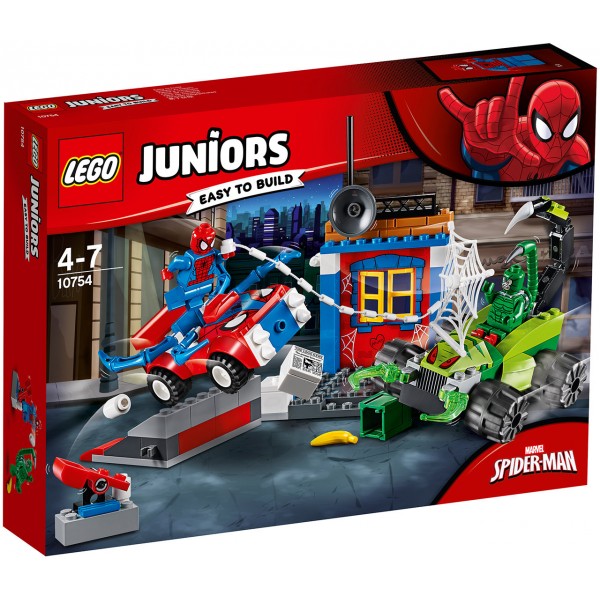 LEGO Juniors Конструктор Уличный бой Человека-Паука против Скорпиона 10754