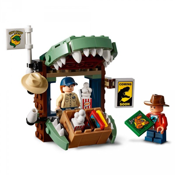 LEGO Jurassic World Конструктор "Дилофозавр на воле" 75934
