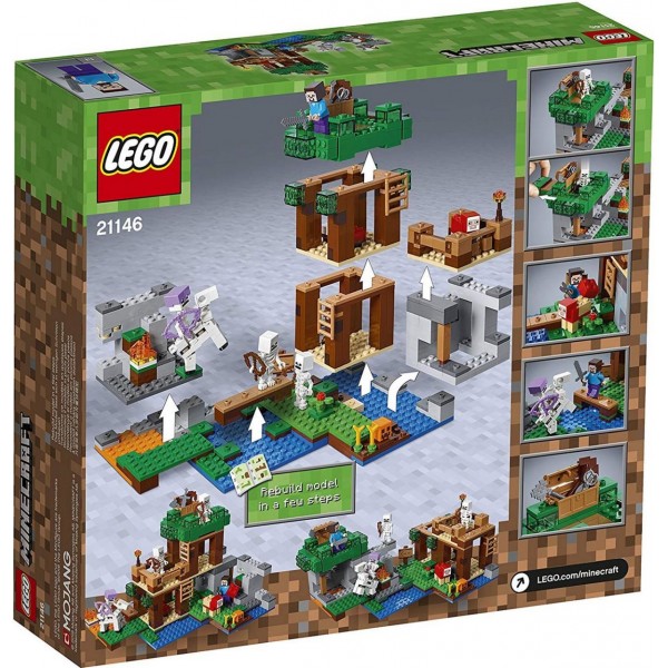 LEGO Майнкрафт (Minecraft) Конструктор Атака скелетов 21146