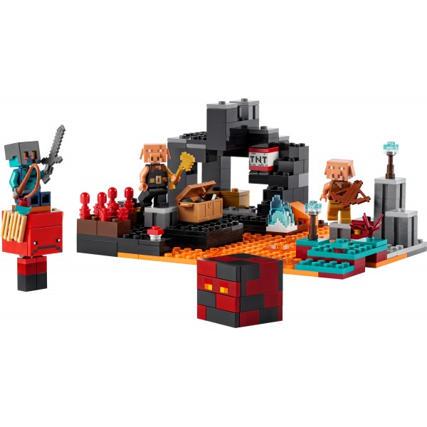 LEGO Майнкрафт (Minecraft) Конструктор Бастион подземного мира 21185