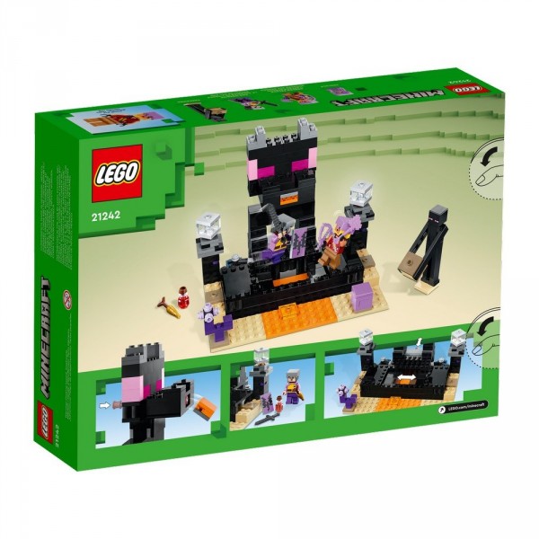 LEGO Майнкрафт (Minecraft) Конструктор Кінцева арена 21242