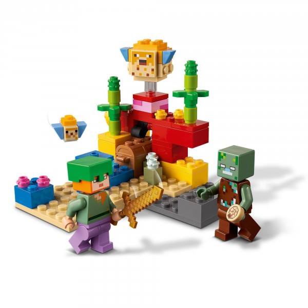LEGO Майнкрафт (Minecraft) Конструктор Коралловый риф 21164