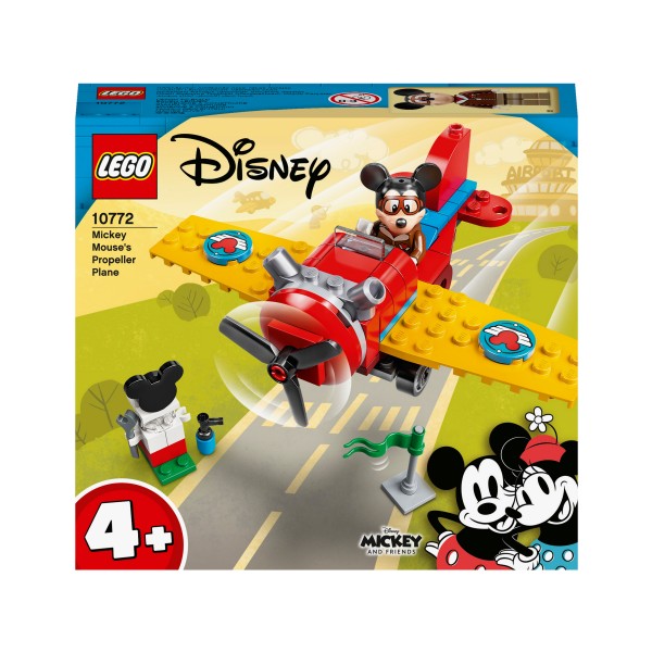 LEGO Mickey and Friends Конструктор Винтовой самолёт Микки 10772