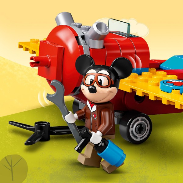 LEGO Mickey and Friends Конструктор Винтовой самолёт Микки 10772