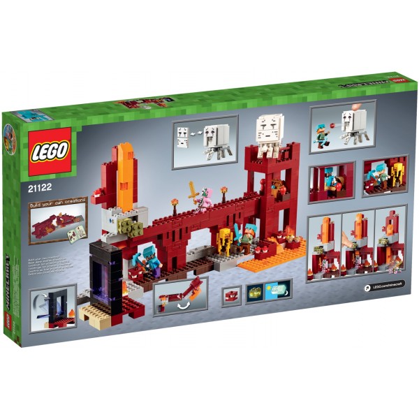 LEGO Minecraft Адская Крепость 21122