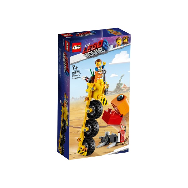 LEGO Movie 2 Конструктор Трехколесный велосипед Эммета! 70823