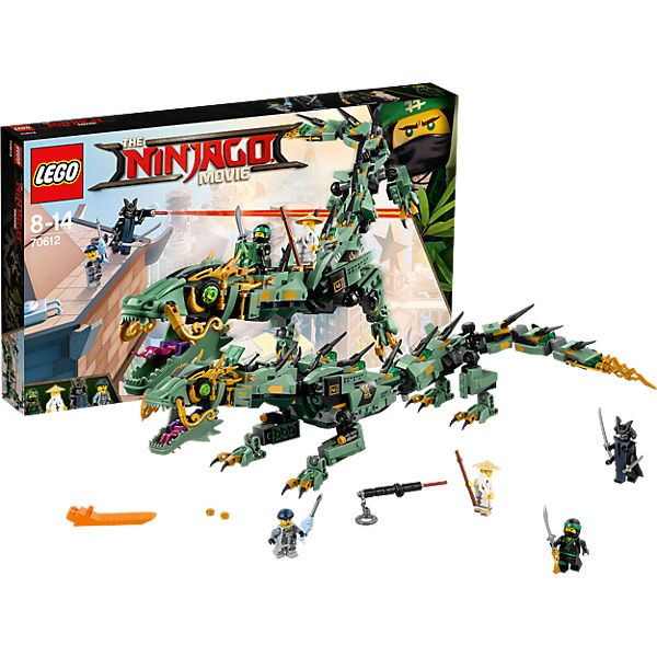 LEGO Ниндзяго (NinjaGo) Механический Дракон Зелёного Ниндзя 70612