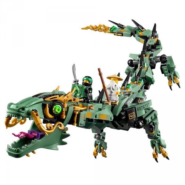 LEGO Ниндзяго (NinjaGo) Механический Дракон Зелёного Ниндзя 70612