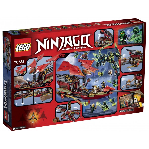 LEGO Ninjago Корабль "Дар Судьбы". Решающая битва 70738