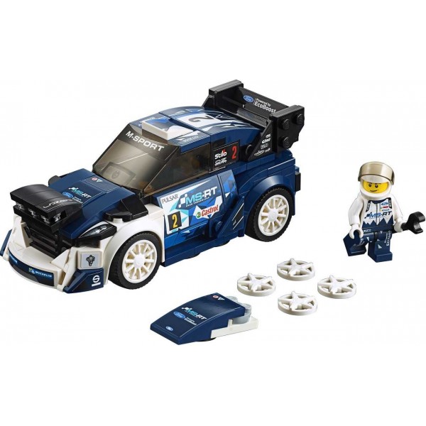 LEGO Speed Champions Конструктор Автомобиль Ford Fiesta M-Sport WRC 75885