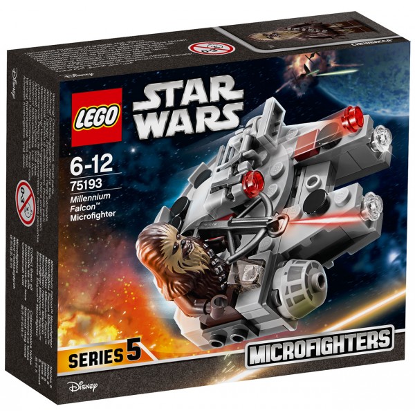 LEGO Star Wars Конструктор Микроистребитель Сокол Тысячелетия Microfighter 75193