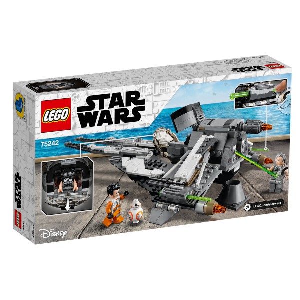 LEGO Star Wars Конструктор Перехватчик СИД Чёрного аса 75242