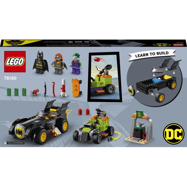 LEGO Super Heroes Конструктор Бэтмен против Джокера: погоня на Бэтмобиле 76180
