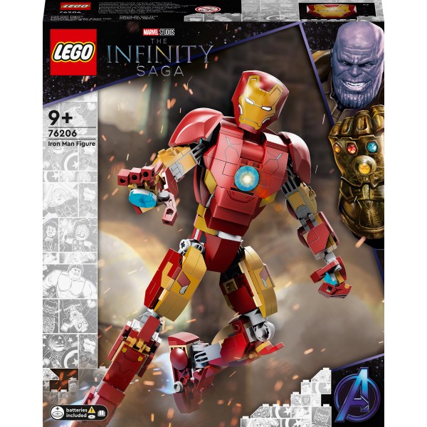 LEGO Super Heroes Конструктор Marvel Avengers Фигурка Железного человека 76206