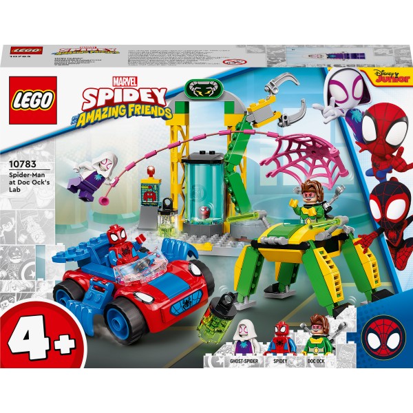 LEGO Super Heroes Конструктор Spidey Человек-Паук в лаборатории Доктора Осьминога Marvel 10783