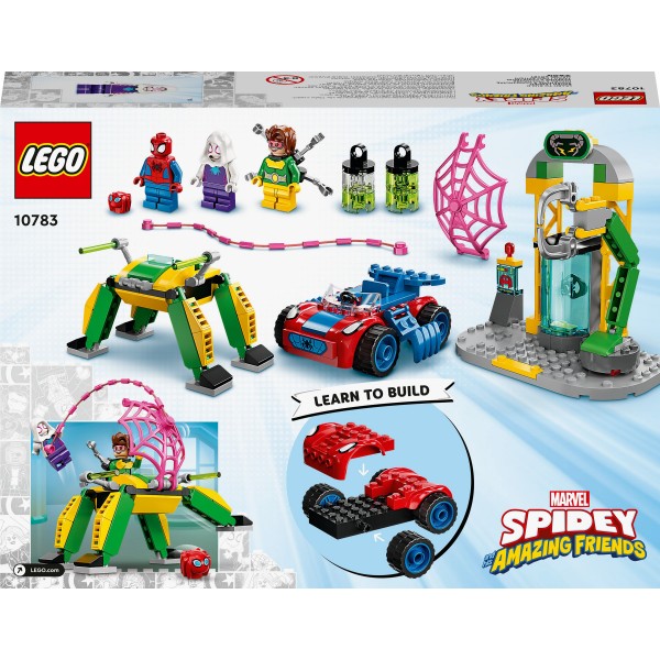 LEGO Super Heroes Конструктор Spidey Человек-Паук в лаборатории Доктора Осьминога Marvel 10783