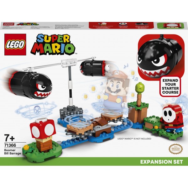 LEGO Super Mario Конструктор Обстрел Билла Бумера Дополнительный уровень 71366