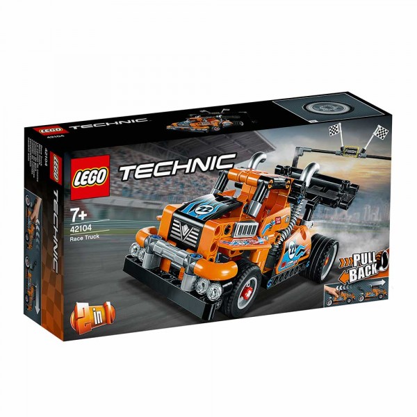 LEGO Technic Конструктор Гоночный грузовик 2 в 1 42104